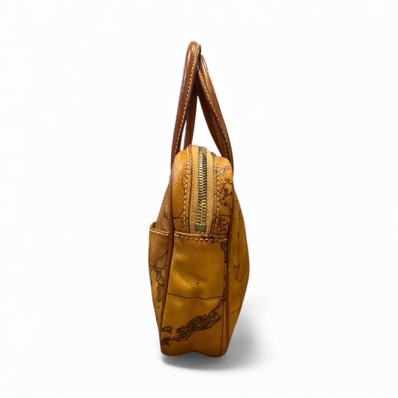 Alviero Martini 1A Classe Geo Map Satchel - Picture 4 of 8